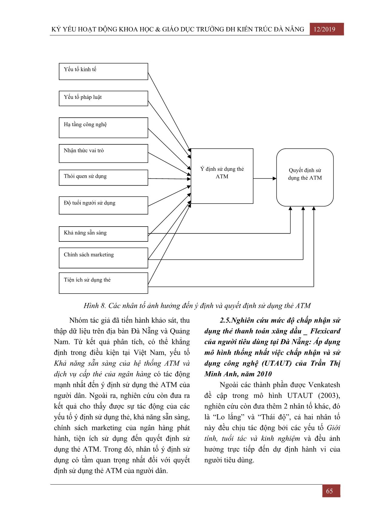 Các mô hình lý thuyết và các nghiên cứu thực nghiệm về các nhân tố ảnh hưởng đến việc chấp nhận sử dụng thẻ thanh toán trang 8