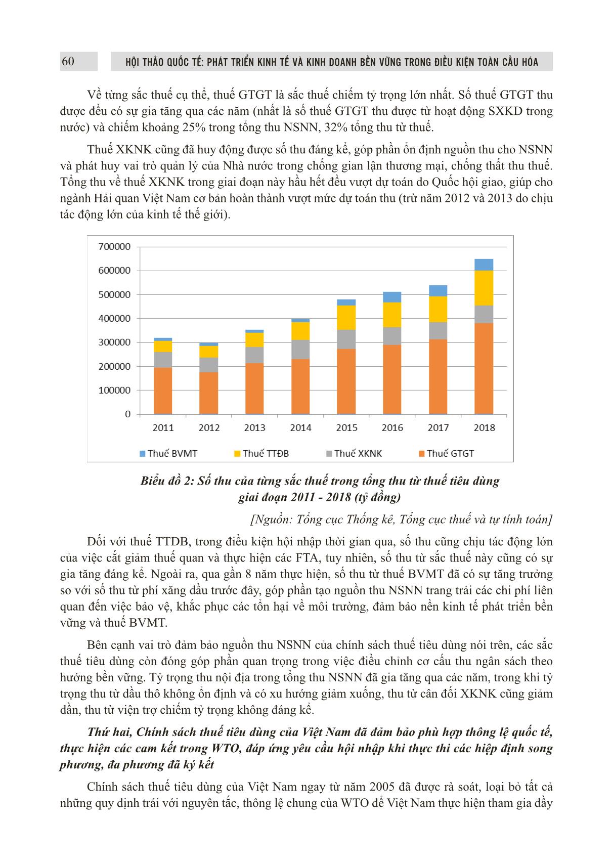 Điều chỉnh chính sách thuế tiêu dùng của Việt Nam trong bối cảnh toàn cầu hóa nền kinh tế trang 3