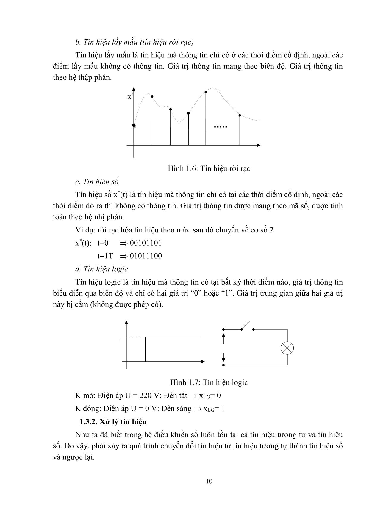 Giáo trình Hệ thống điều khiển số trang 10