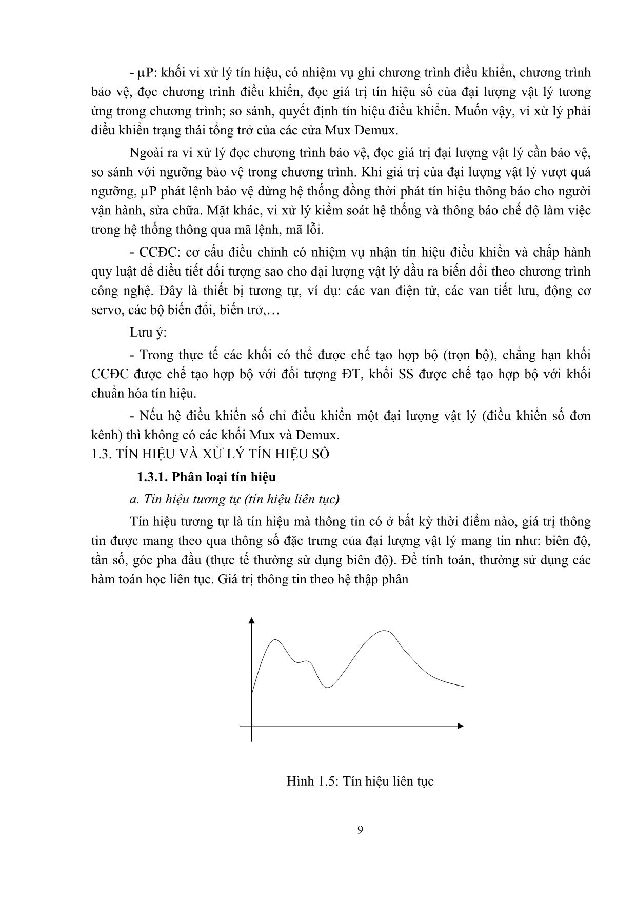 Giáo trình Hệ thống điều khiển số trang 9