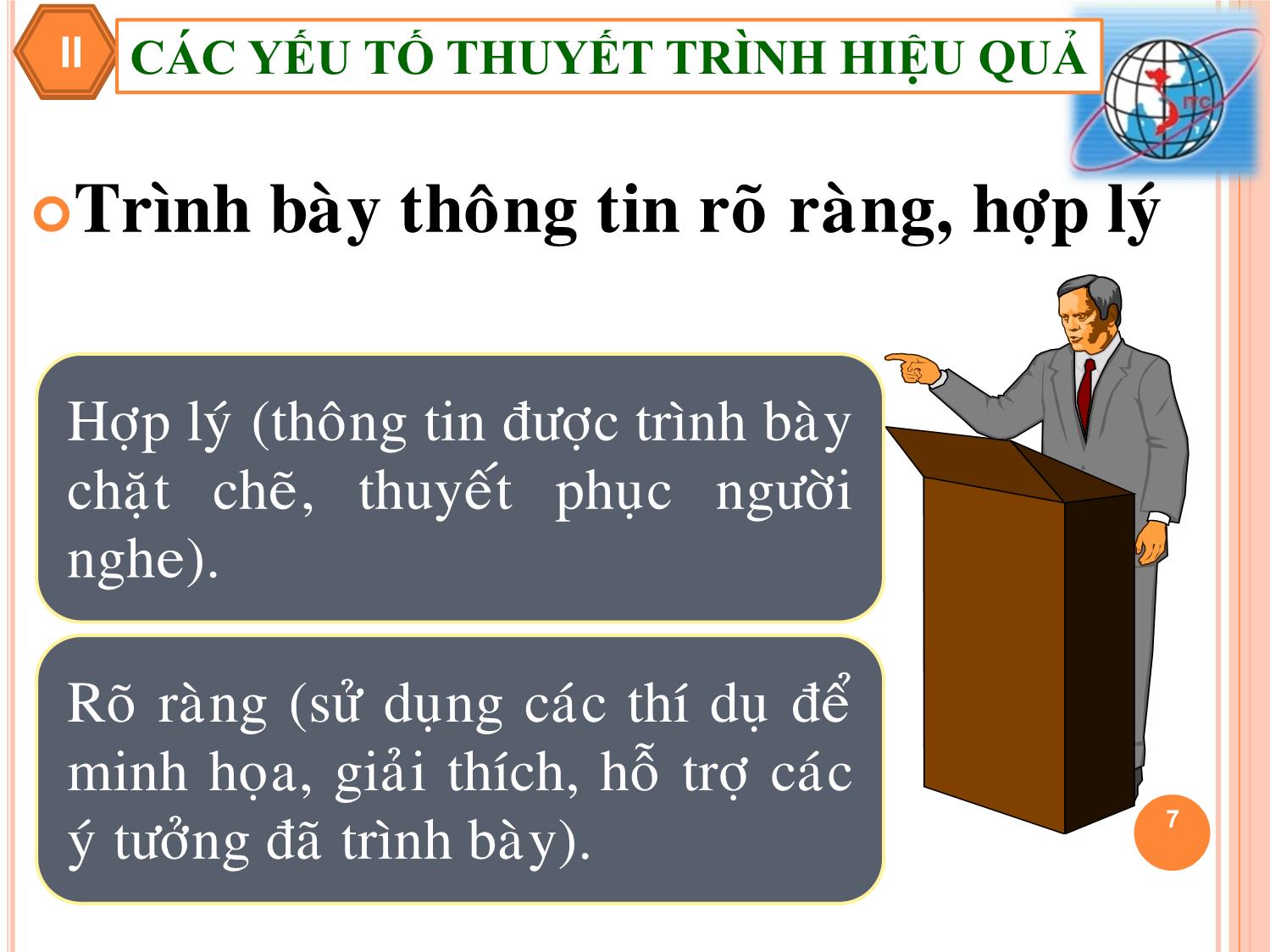 Bài giảng môn Kỹ năng thuyết trình (Bản đẹp) trang 7