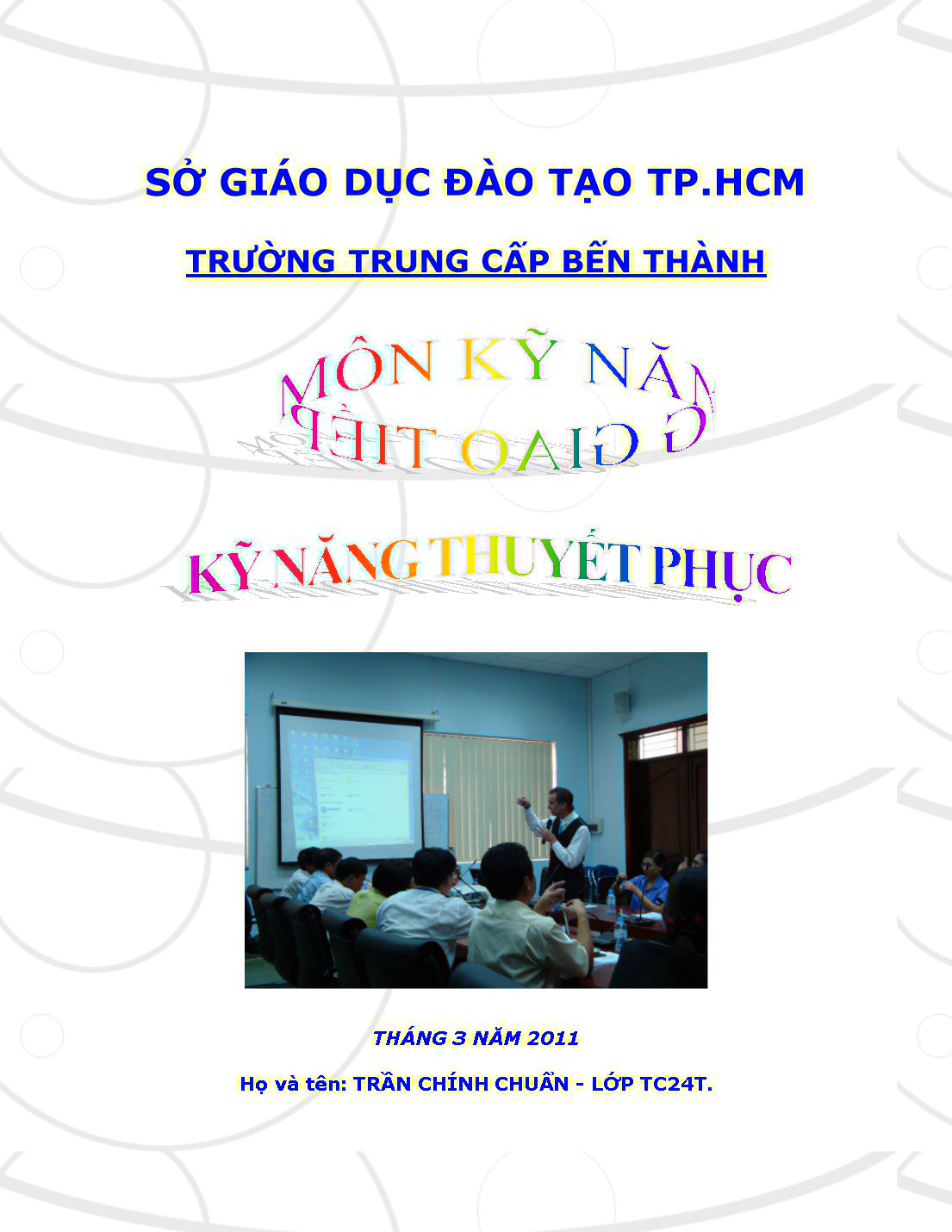 Giáo trình Kỹ năng thuyết phục trang 1