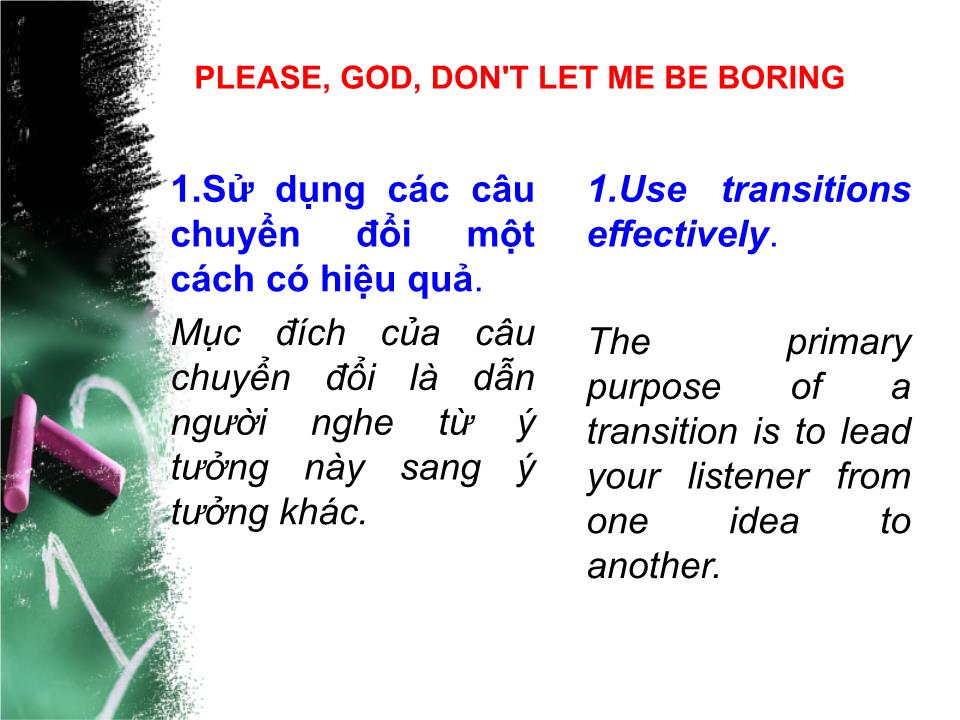 Bài giảng Presentational skills trang 4