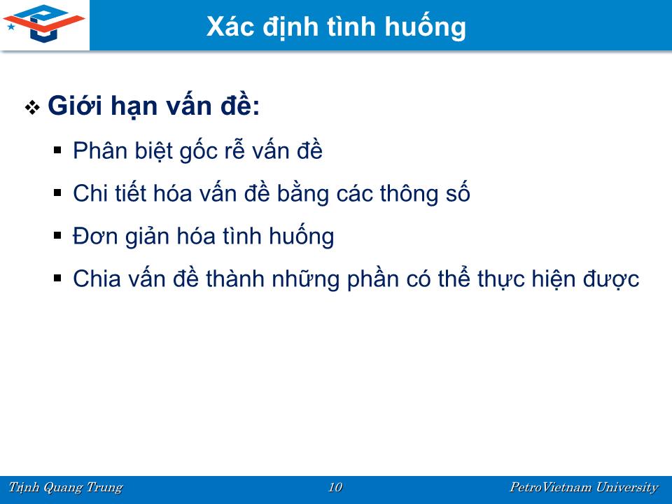 Bài giảng Kỹ năng mềm - Trịnh Quang Trung trang 10