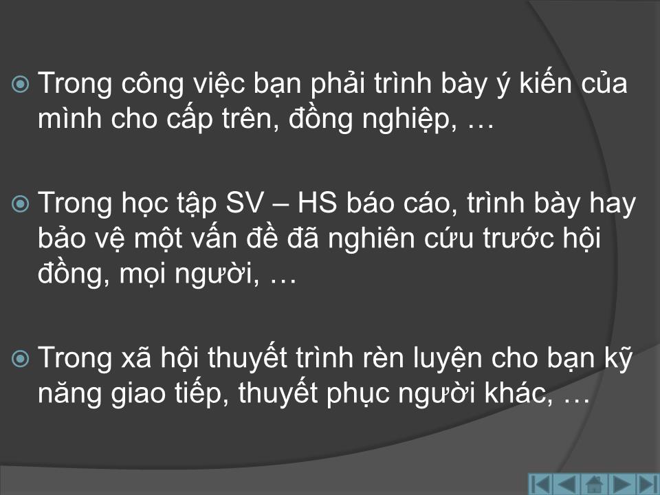 Bài giảng Kỹ năng thuyết trình - Nguyễn Văn Tâm trang 8