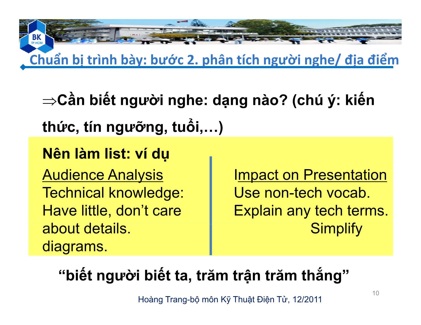 Bài giảng Soạn, trình bày Powepoint trang 10