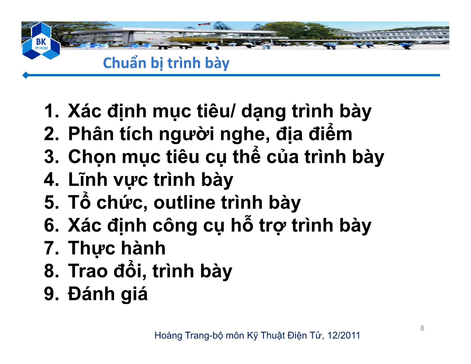 Bài giảng Soạn, trình bày Powepoint trang 8