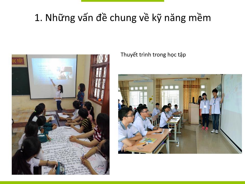 Bài giảng Lớp nhóm 06 với môn học kỹ năng thuyết trình trang 7