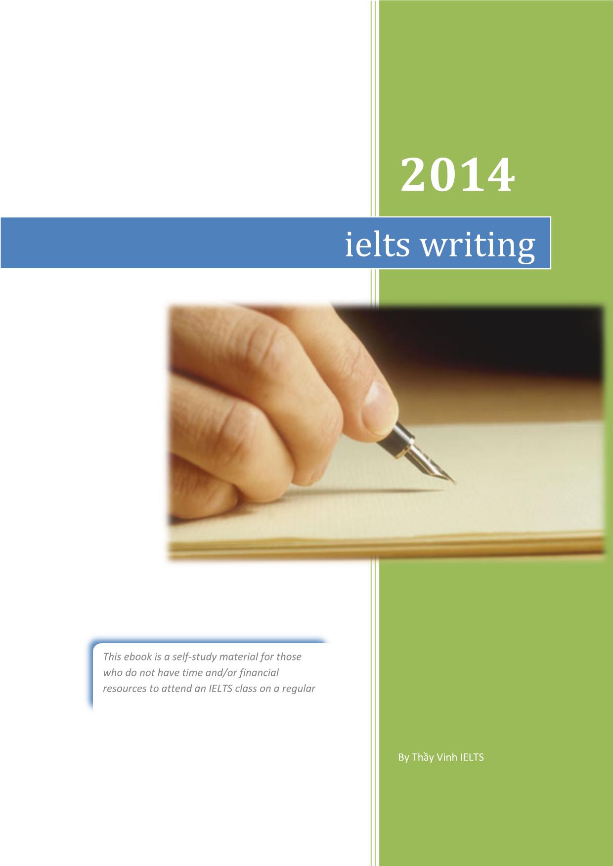 Luyện thi Ielts phần writing - Năm 2014 trang 1