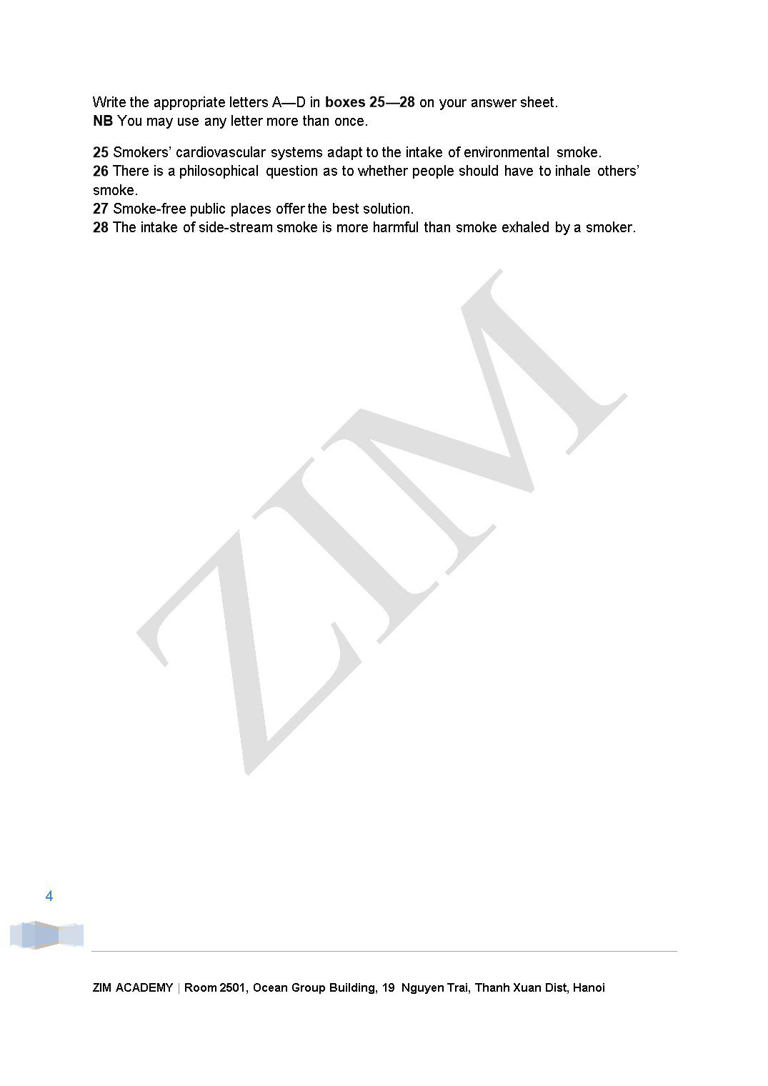 Ielts academic Reading 5 trang 4