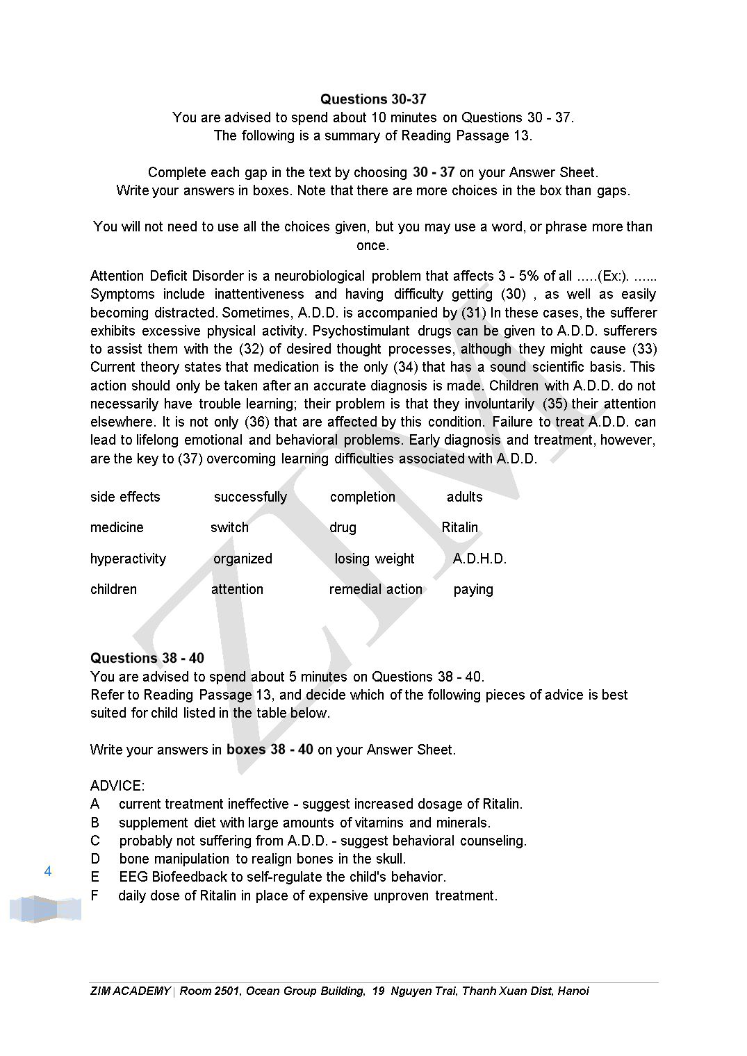 Ielts academic Reading 13 trang 4