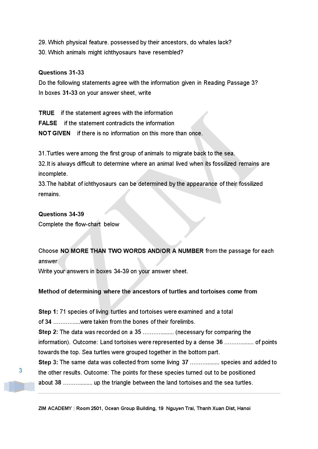 Ielts academic Reading 50 trang 3