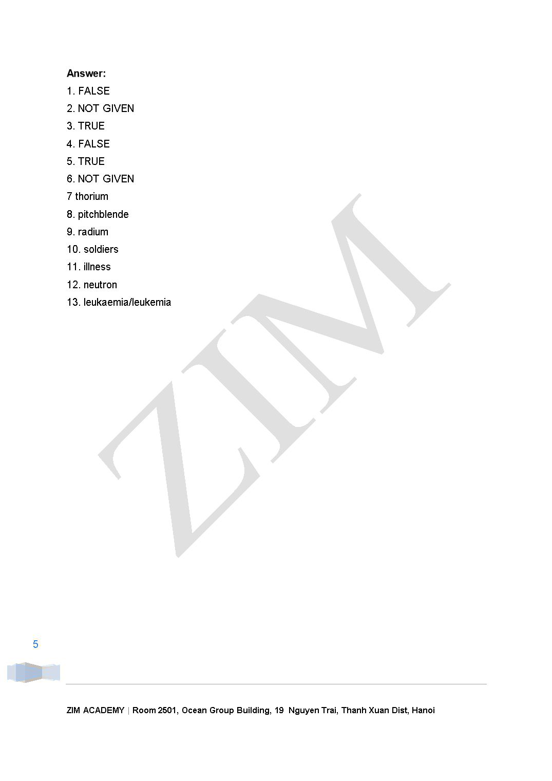 Ielts academic Reading 57 trang 5