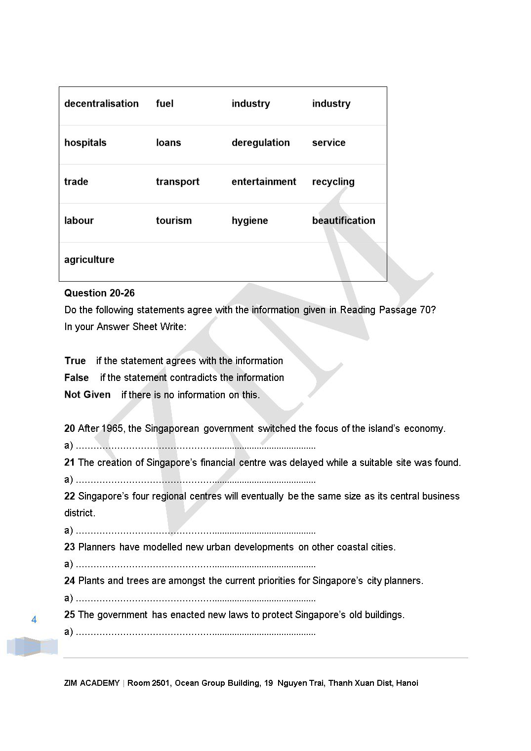 Ielts academic Reading 70 trang 4