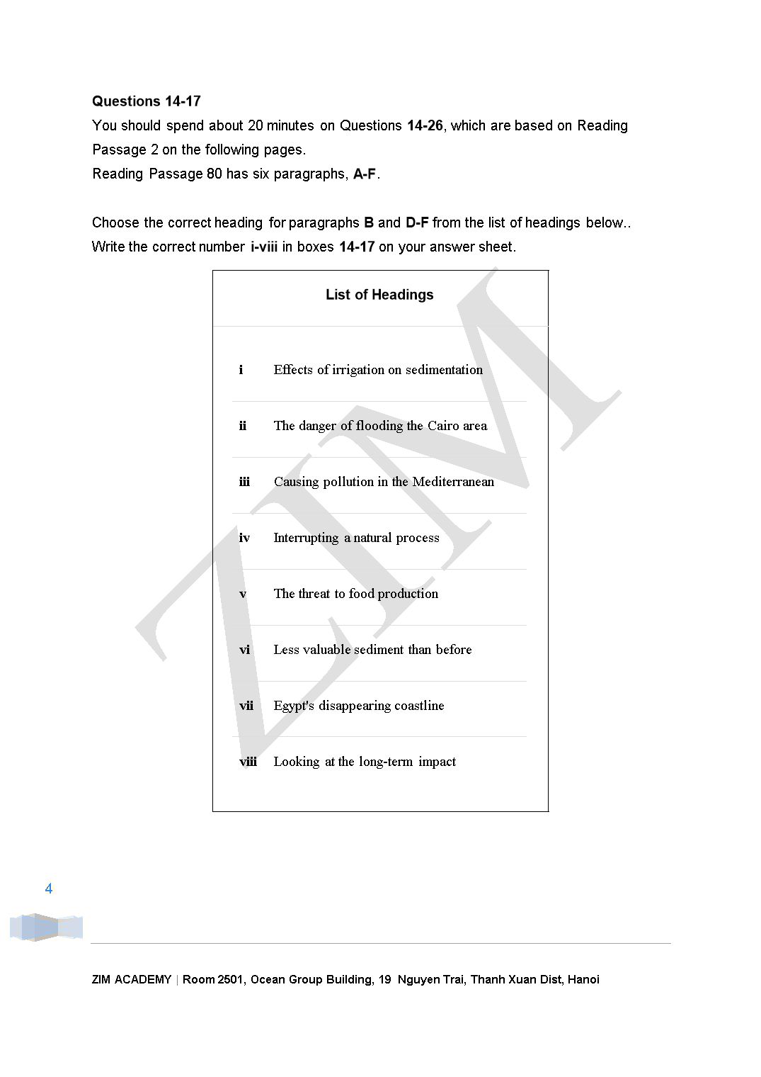 Ielts academic Reading 80 trang 4