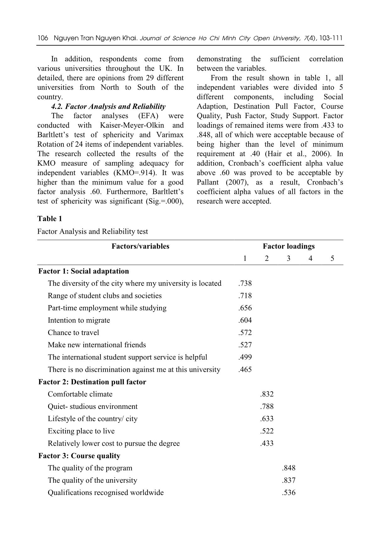 Student motivations to study abroad – an empirical study of vietnamese students in UK trang 4