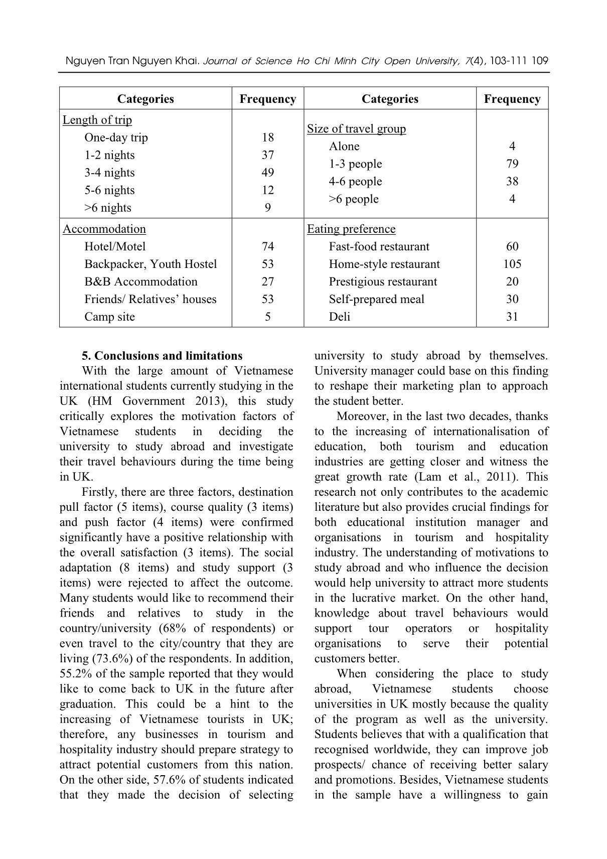 Student motivations to study abroad – an empirical study of vietnamese students in UK trang 7