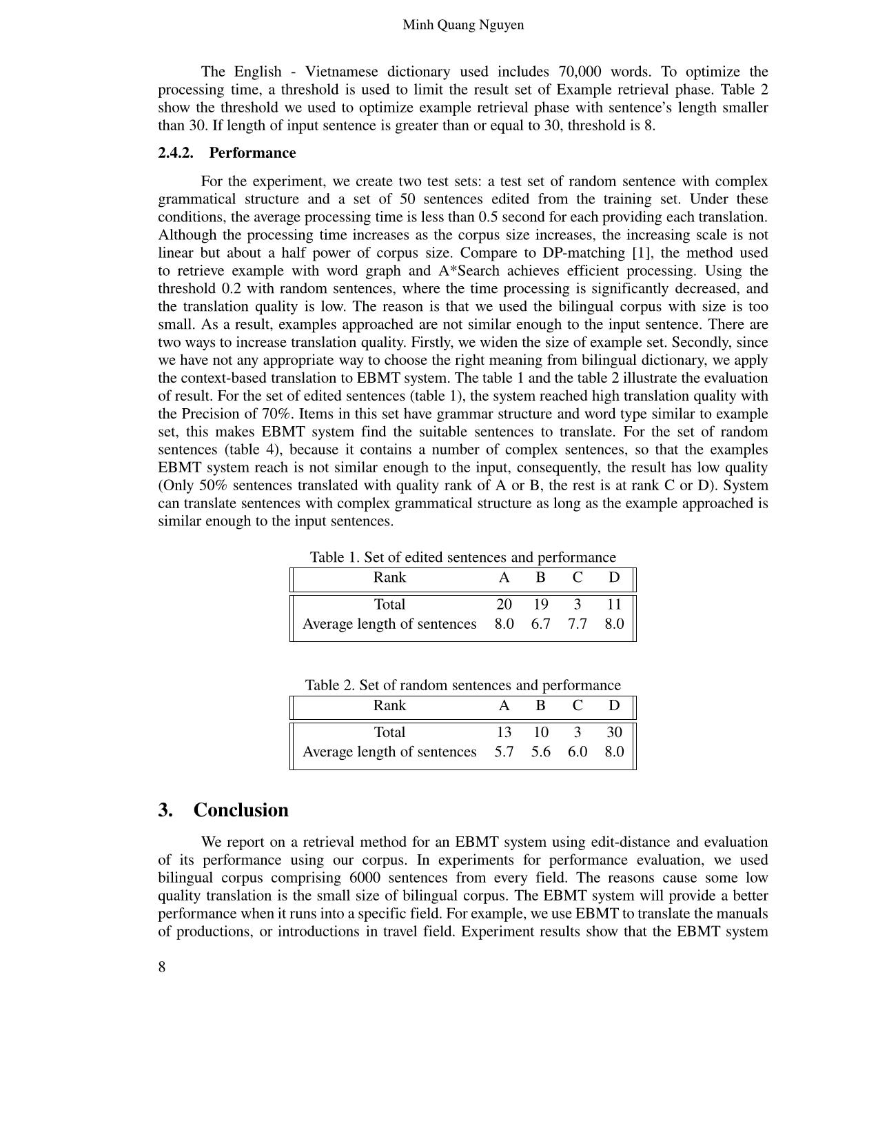 Viterbi algorithm for english - Vietnamese sentence retrieval in ebmt trang 6