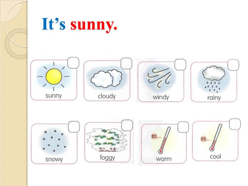 Bài giảng Tiếng Anh Lớp 2 - Unit 3: Weather trang 2