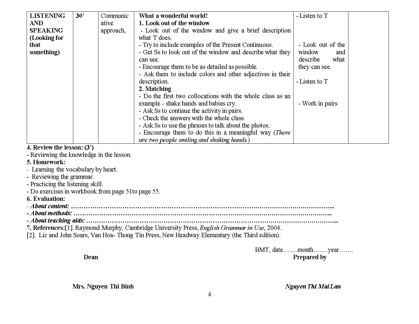 Lesson plan number 13 trang 4