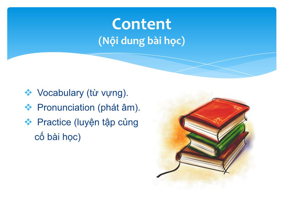 Bài giảng Tiếng Anh Lớp 4 - Unit 1: My clothes - Lesson 1: Vocabulary trang 3