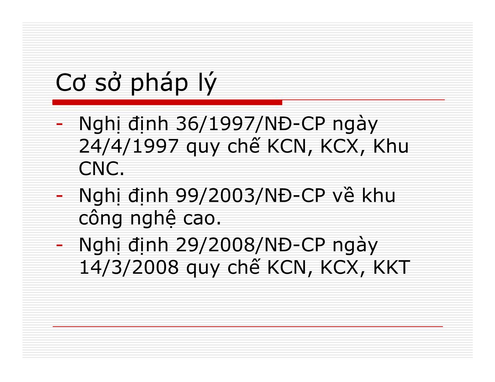 Bài giảng Đầu tư quốc tế - Chương 6: Quản lý nhân lực trong KCN, KCX, khu công nghệ cao trang 2