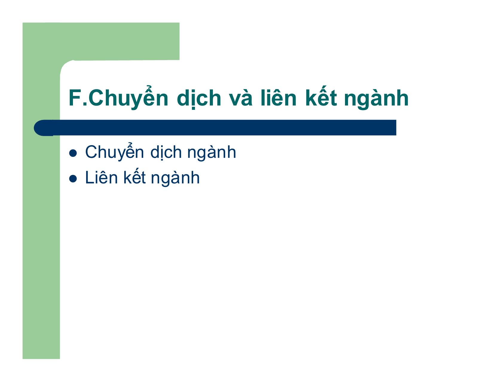 Bài giảng Đầu tư quốc tế - Chương 7: Tác động của FDI đối với nước đầu tư trang 8