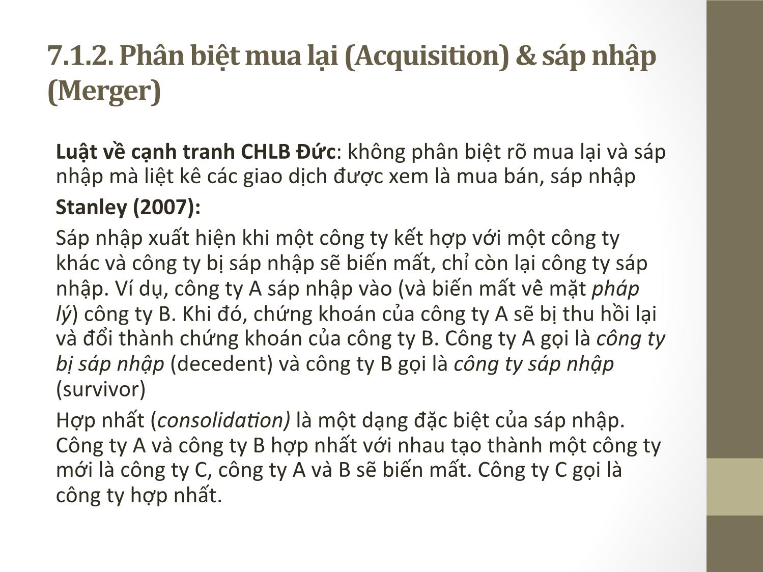 Bài giảng Đầu tư quốc tế - Chương 7: Tác động của FDI đối với nước đầu tư Bài giảng Đầu tư quốc tế - Chương 6: Chiến lược đầu tư nước ngoài của MNCs - Huỳnh Thị Thúy Giang Bài giảng Đầu tư quốc tế - Chương 7: Mua lại và sáp nhập - Phạm Thành Hiền Thục trang 4