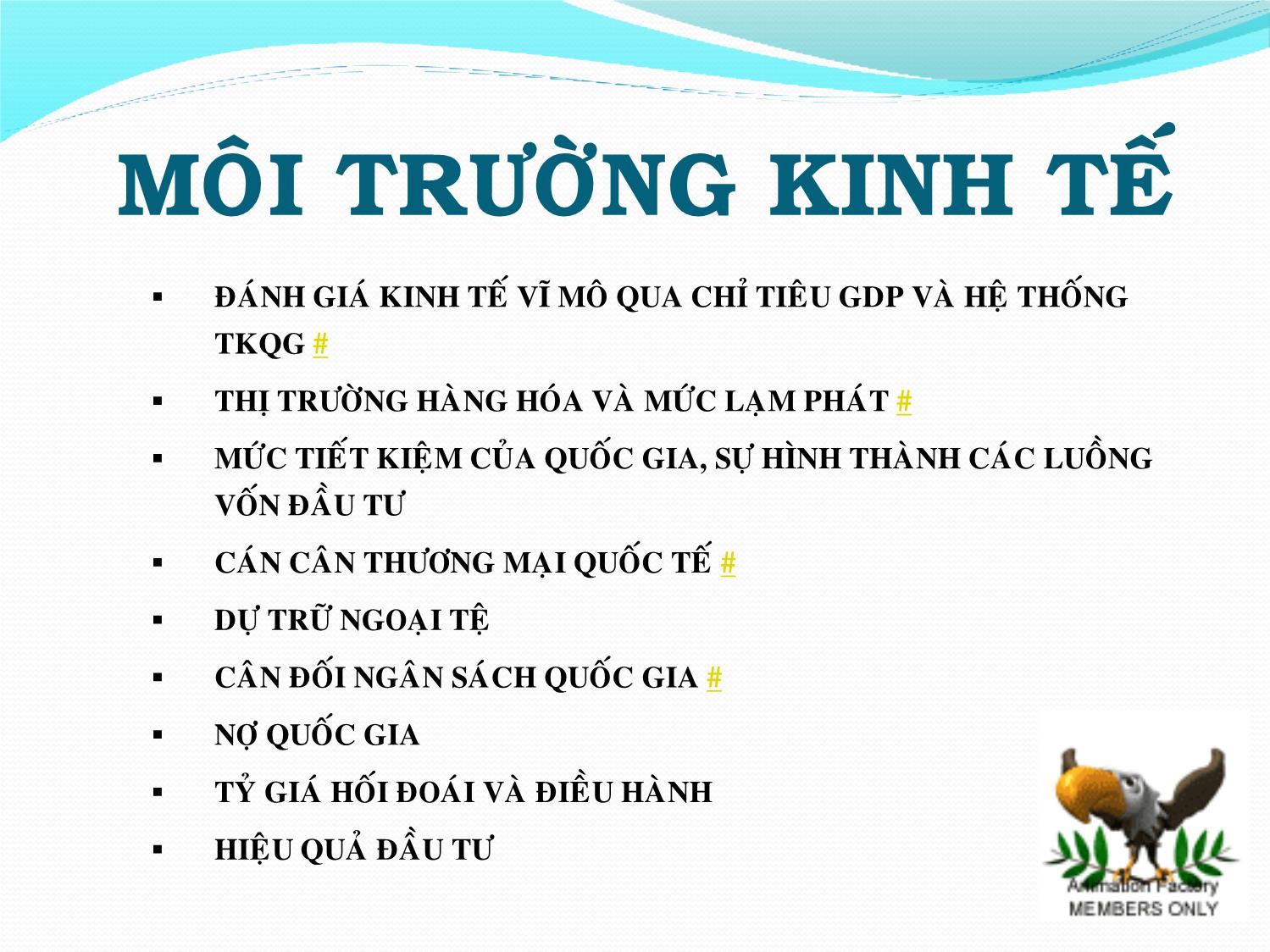 Bài giảng Đầu tư quốc tế - Chương 1: Môi trường đầu tư - Ngô Công Khánh trang 6