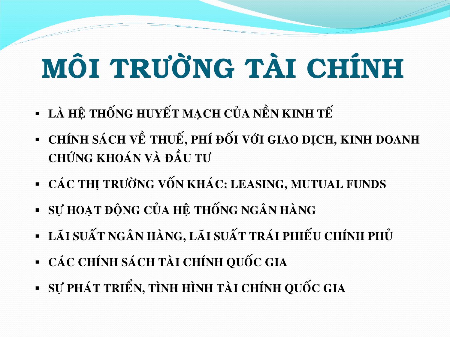 Bài giảng Đầu tư quốc tế - Chương 1: Môi trường đầu tư - Ngô Công Khánh trang 8