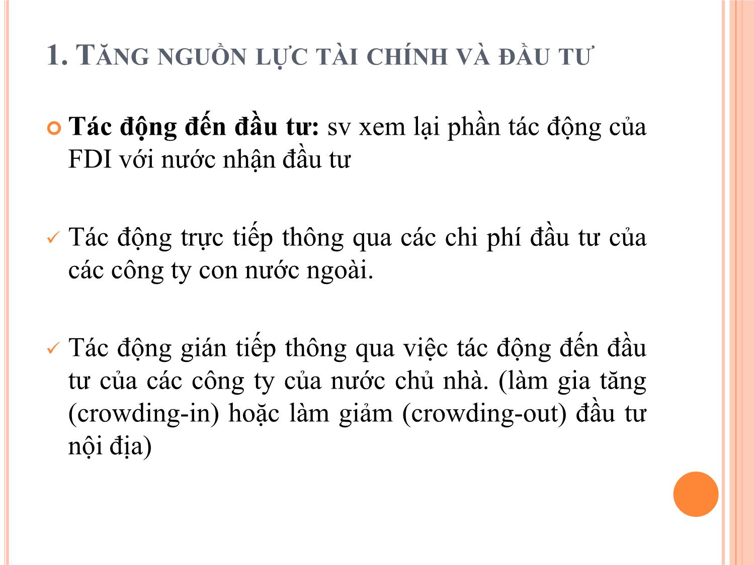 Bài giảng môn Đầu tư quốc tế trang 4