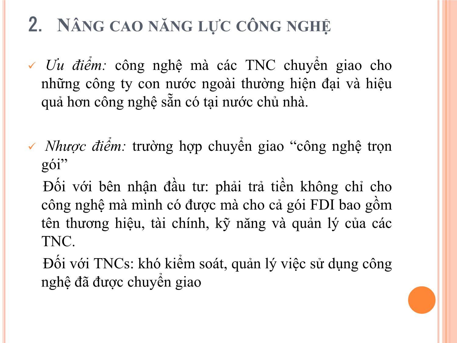 Bài giảng môn Đầu tư quốc tế trang 6