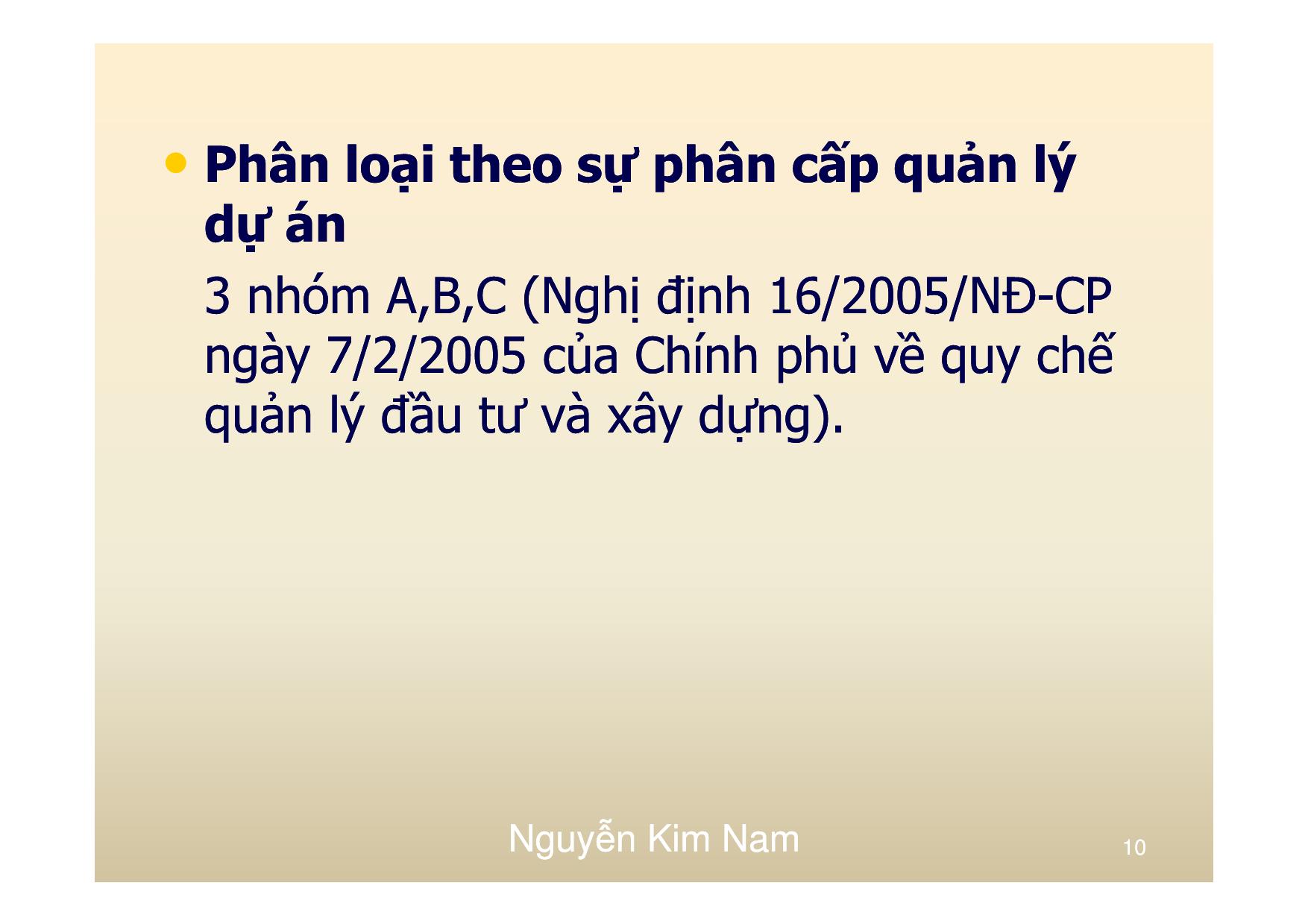 Bài giảng Đầu tư - Chương 1: Tổng quan - Nguyễn Kim Nam trang 10