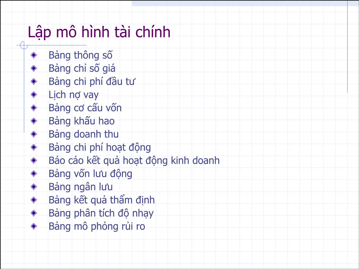 Bài giảng Thẩm định đầu tư công - Bài 3+4: Nguyên lý xây dựng mô hình tài chính - Nguyễn Xuân Thành trang 2