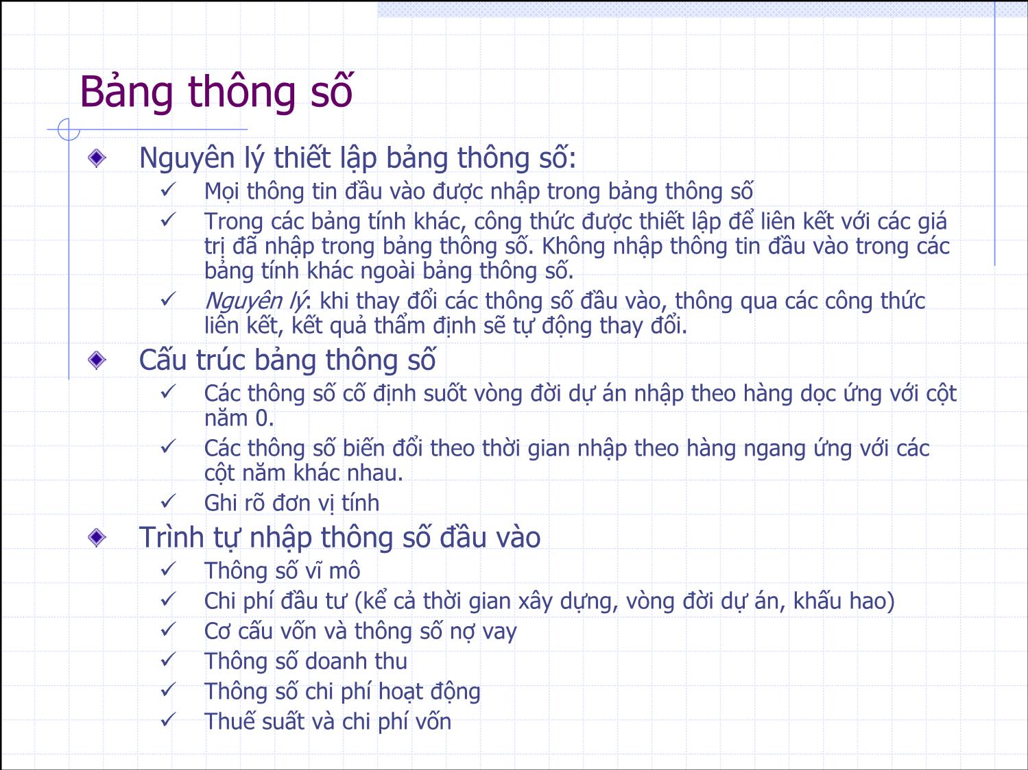 Bài giảng Thẩm định đầu tư công - Bài 3+4: Nguyên lý xây dựng mô hình tài chính - Nguyễn Xuân Thành trang 3