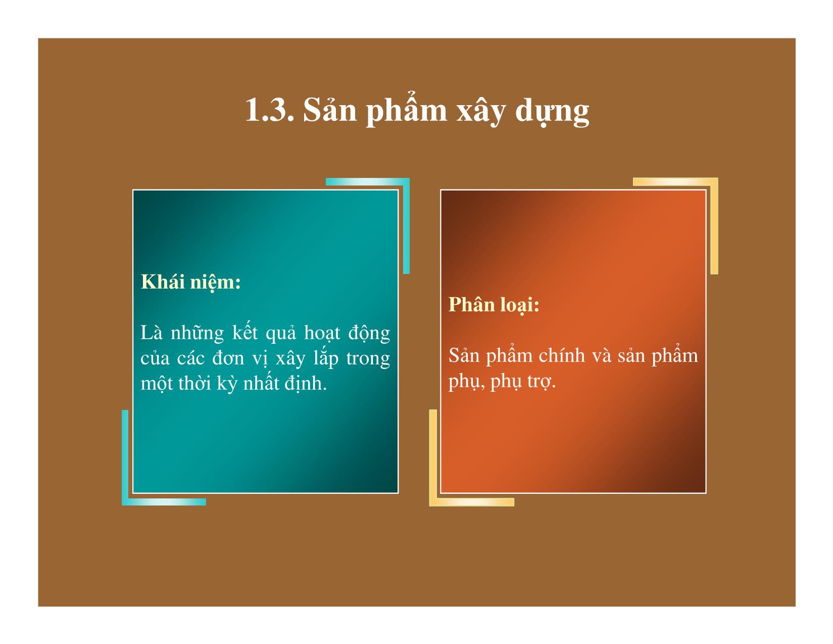 Bài giảng Thống kê đầu tư và xây dựng - Chương 6: Thống kê sản xuất xây dựng trang 7