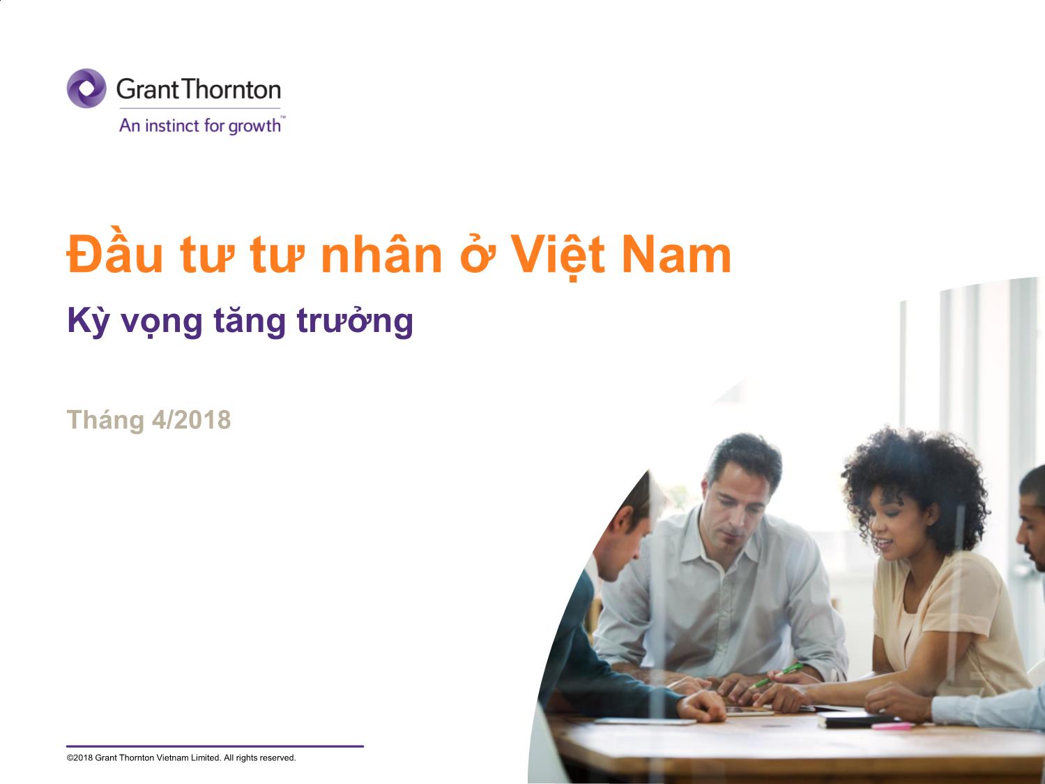 Tài liệu Đầu tư tư nhân ở Việt Nam - Kỳ vọng tăng trưởng trang 1