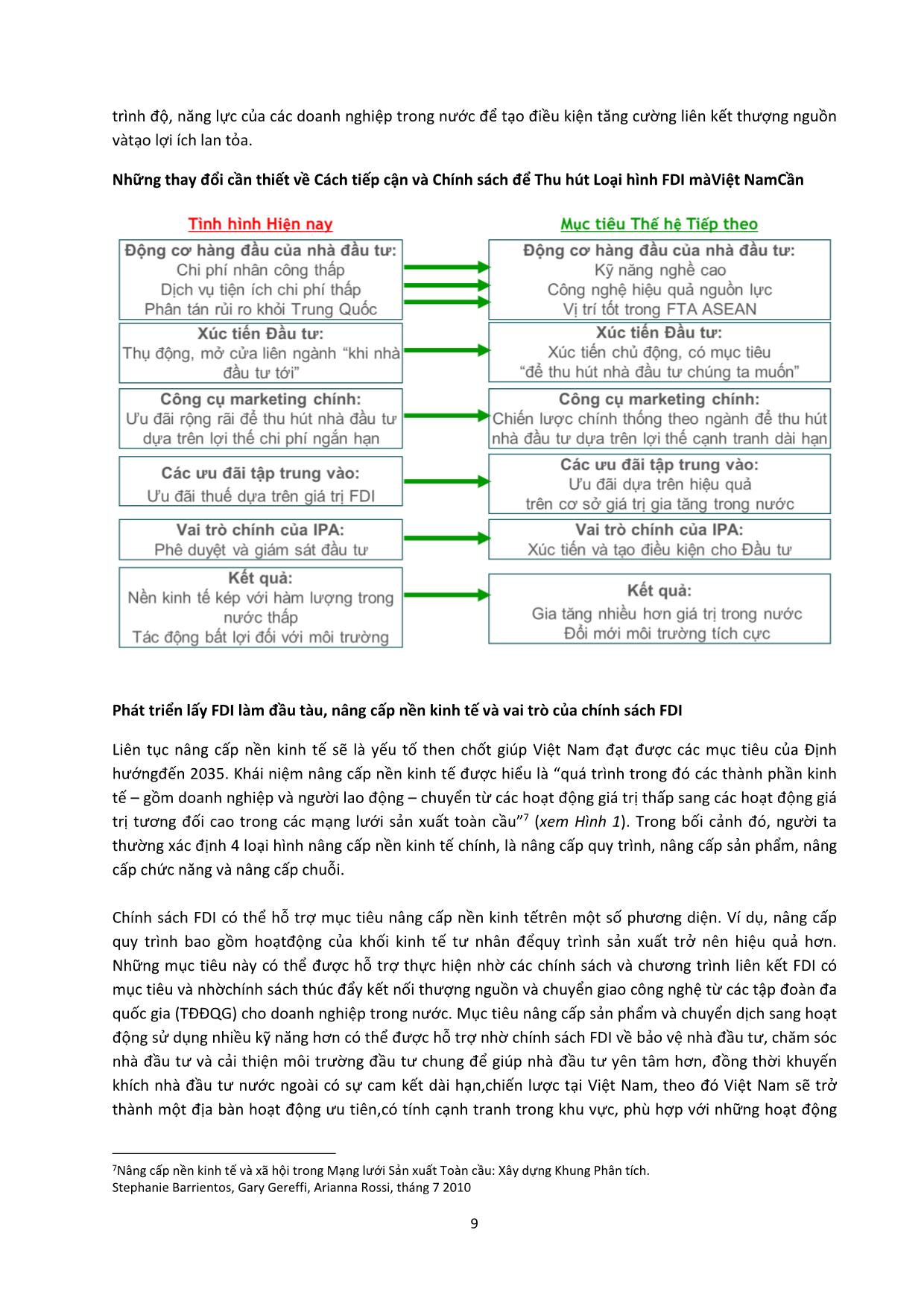 Tài liệu Chiến lược và định hướng chiến lược thu hút FDI thế hệ mới, giai đoạn 2018-2030 trang 9