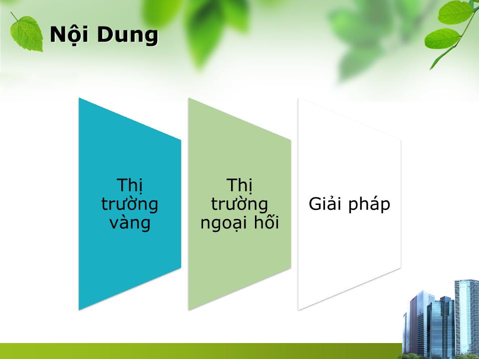 Bài giảng Thực trạng thị trường vàng và thị trường ngoại hối Việt Nam hiện nay trang 3