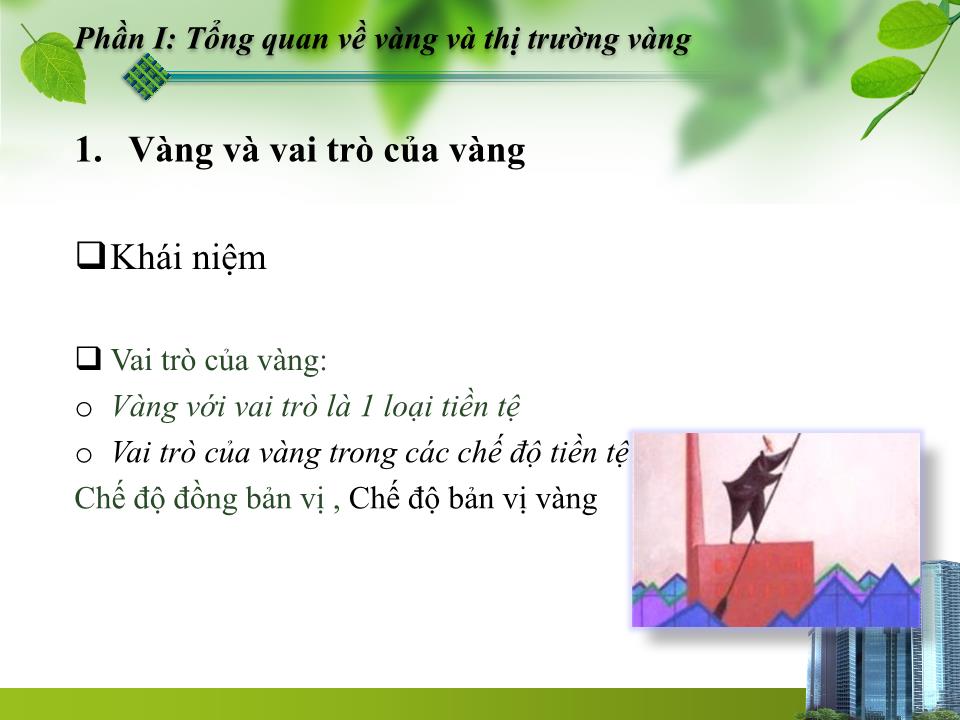 Bài giảng Thực trạng thị trường vàng và thị trường ngoại hối Việt Nam hiện nay trang 5