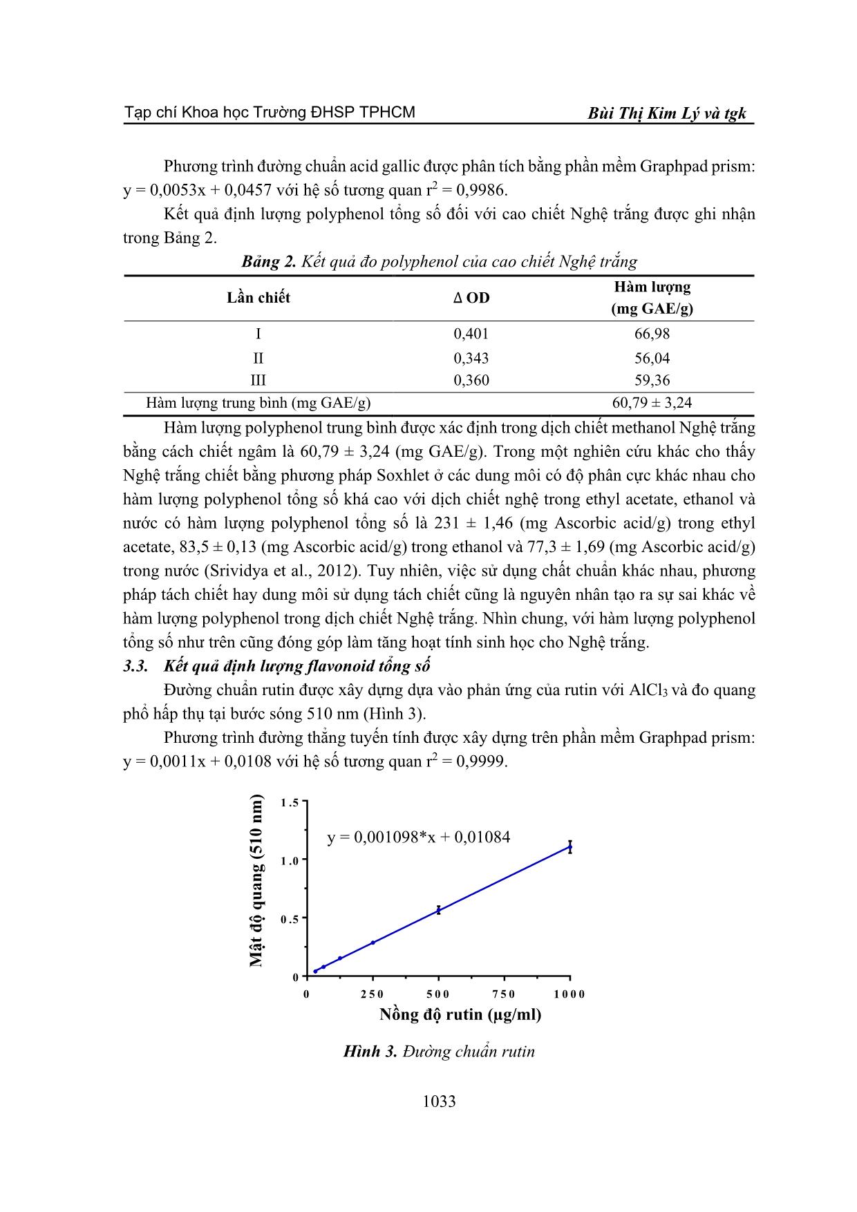 Đánh giá hoạt tính kháng oxy hóa của cao chiết nghệ trắng (curcuma aromatica salisb) trang 6