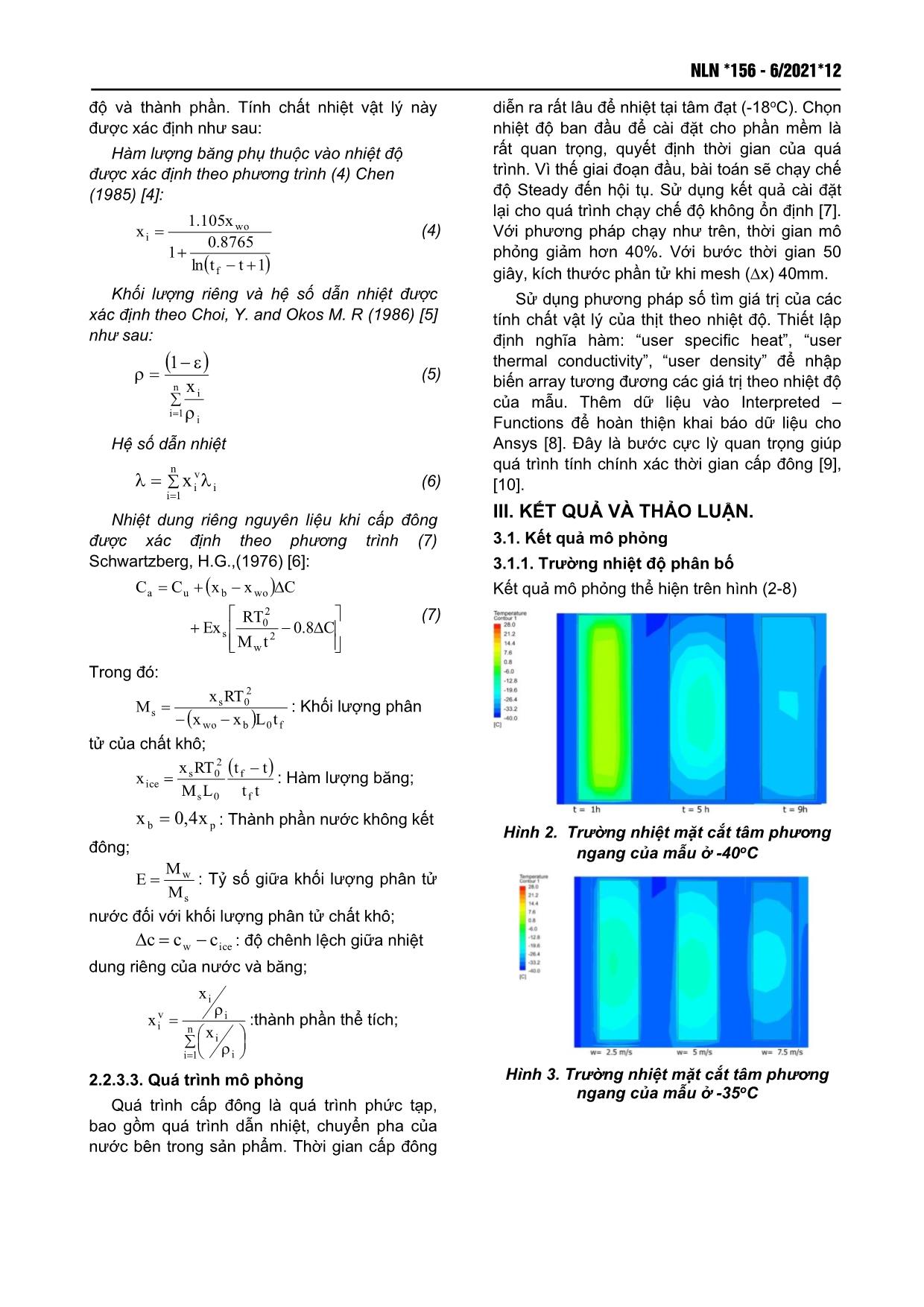 Mô phỏng cấp đông thịt heo nửa con bằng Ansys trang 3