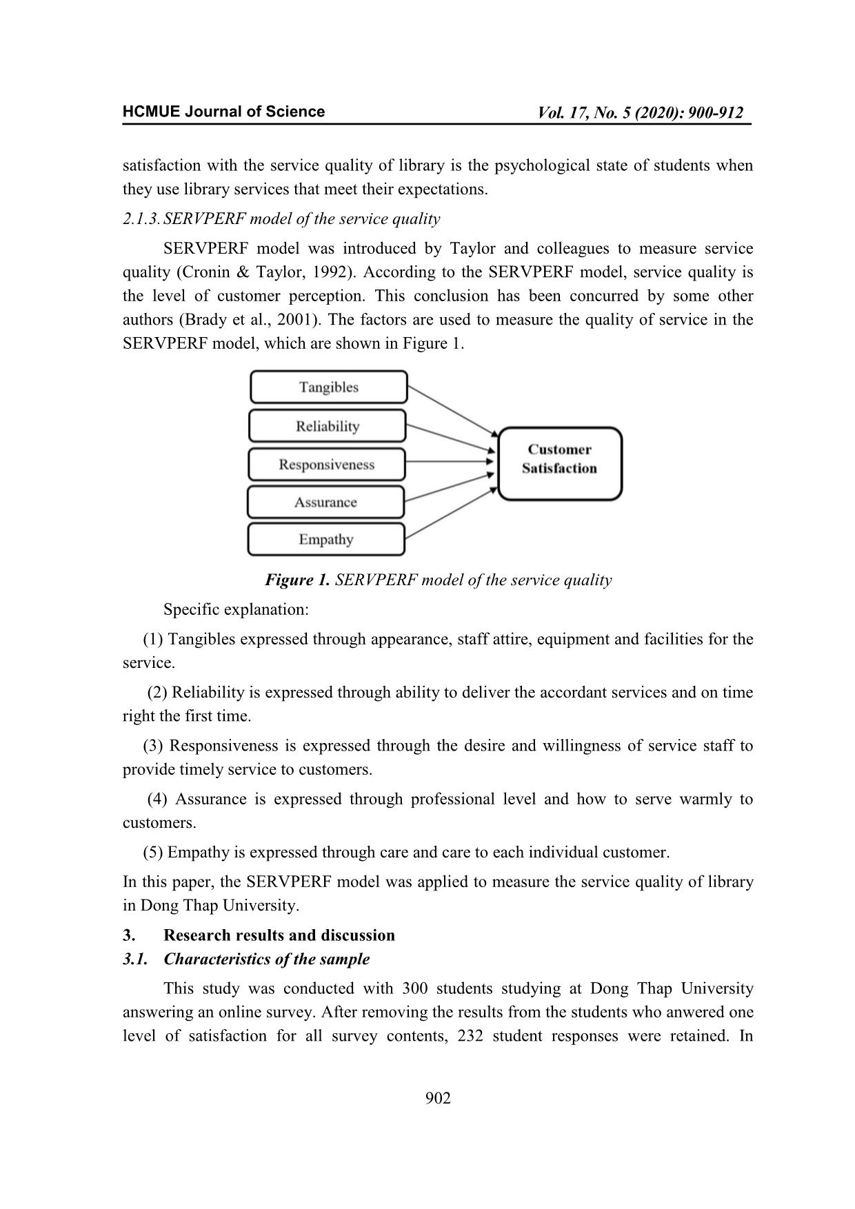 Evaluating the quality of library service in Dong Thap university trang 3