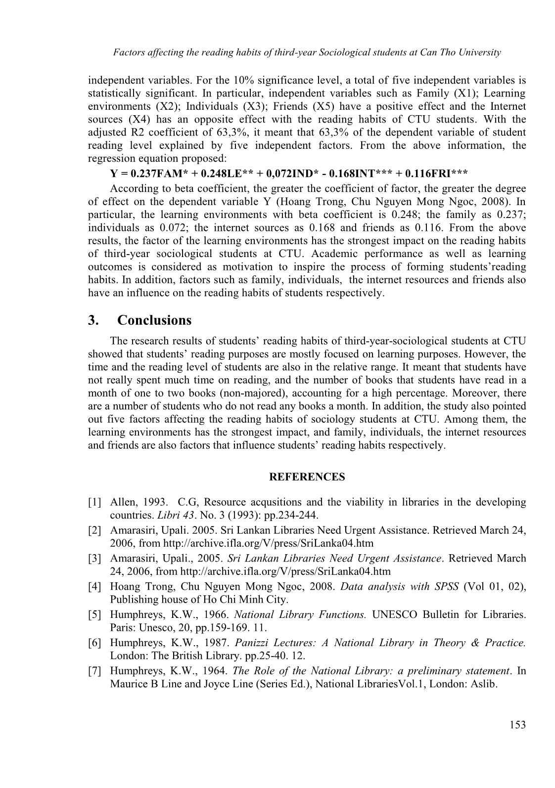 Factors affecting the reading habits of third-year-sociological students at Can Tho university trang 7