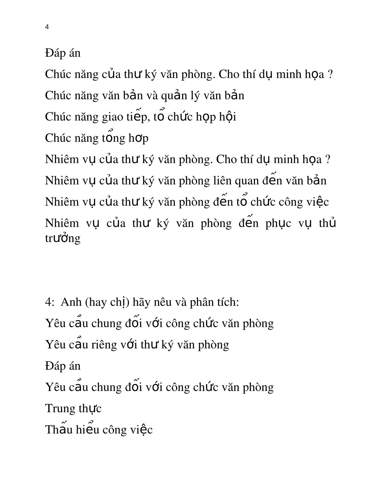 Nghiệp vụ thư ký văn phòng trang 4