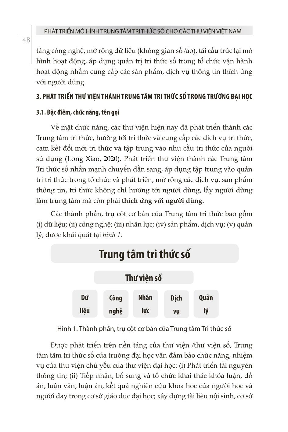 Phát triển trung tâm tri thức – thư viện trong trường Đại học trang 9