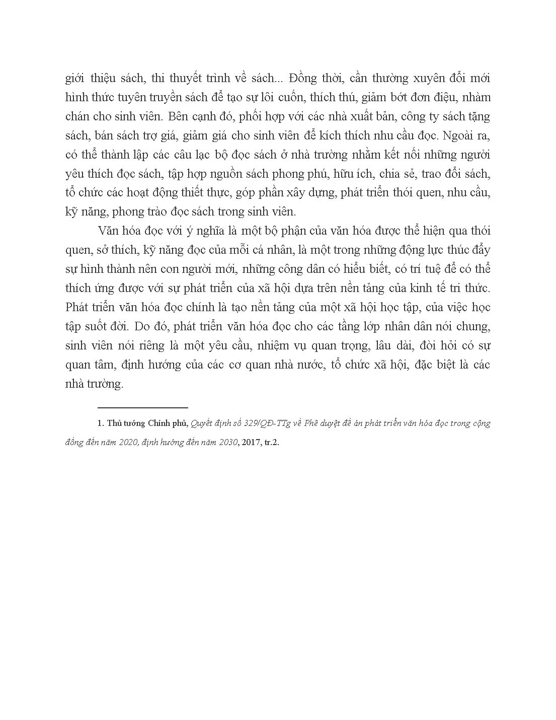 Phát triển văn hóa đọc cho sinh viên hiện nay trang 7