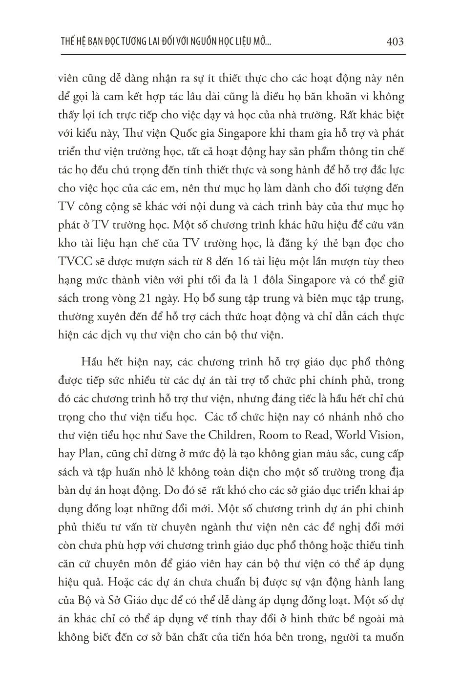 Thế hệ bạn đọc tương lai đối với nguồn học liệu mở của các trường đại học - Họ là ai, họ cần gì và chúng ta có thể làm gì cho họ? trang 8