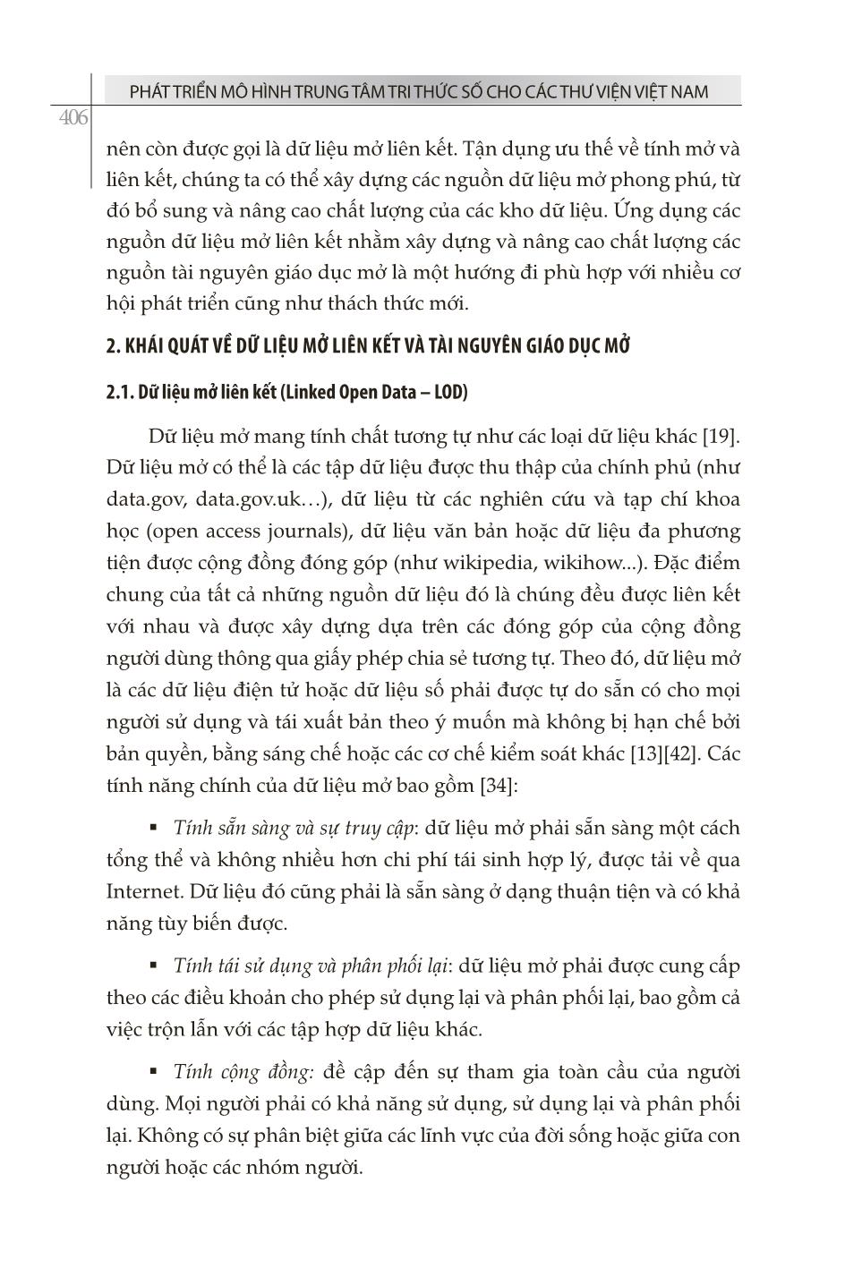 Ứng dụng dữ liệu mở liên kết trong việc nâng cao chất lượng các nguồn tài nguyên giáo dục mở trang 2