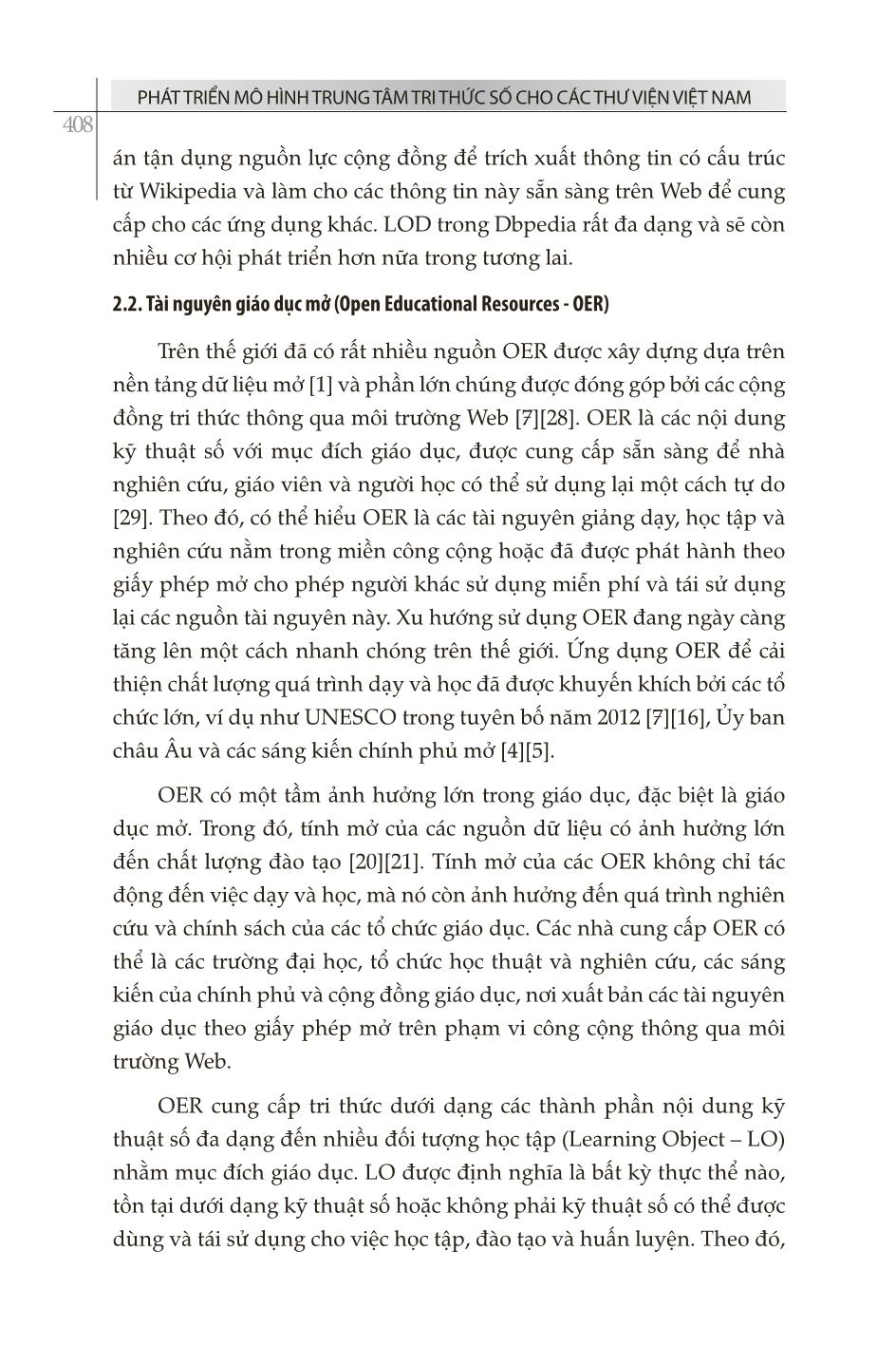 Ứng dụng dữ liệu mở liên kết trong việc nâng cao chất lượng các nguồn tài nguyên giáo dục mở trang 4